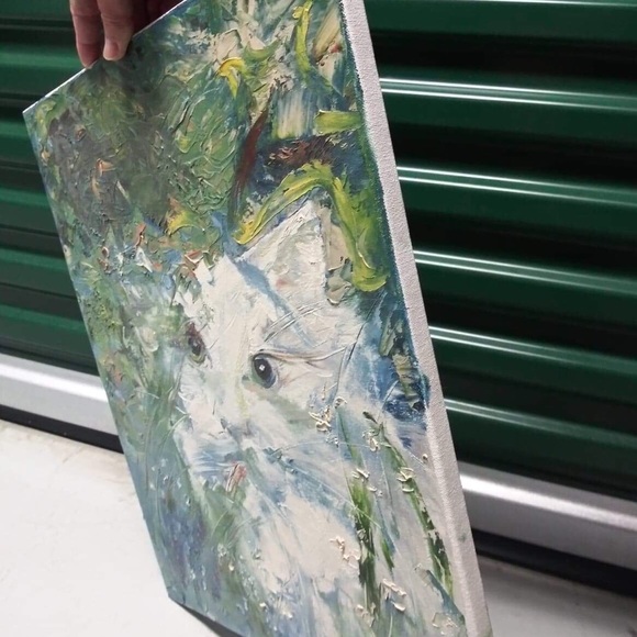 😻”Undercover” Original Painting - Picture 3 of 5